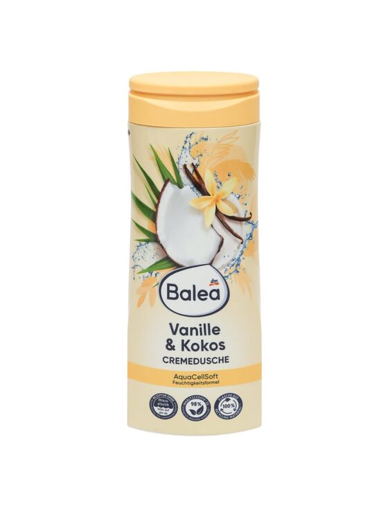 Cream - shower gel BALEA Vanille & Kokos, 300 ml